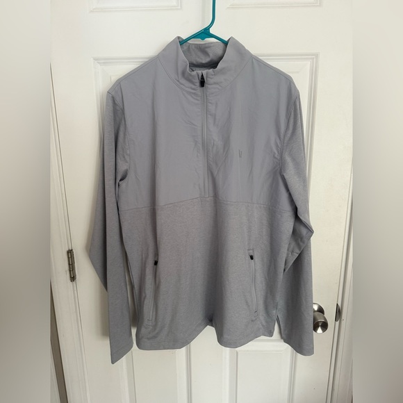 VUORI Sunday Element Half Zip Light Gray Size large NWOT - Picture 3 of 8